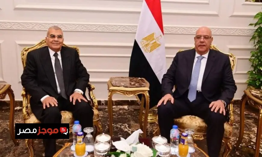 المستشار هشام بدوي يرحب برئيس ووكيلي مجلس الشيوخ لتهنئته برئاسة النواب