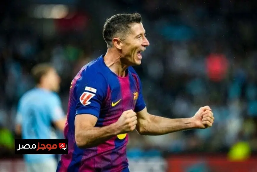 ليفاندوفيسكي يتألق في هجوم برشلونة ضد سلافيا براج بدوري أبطال أوروبا