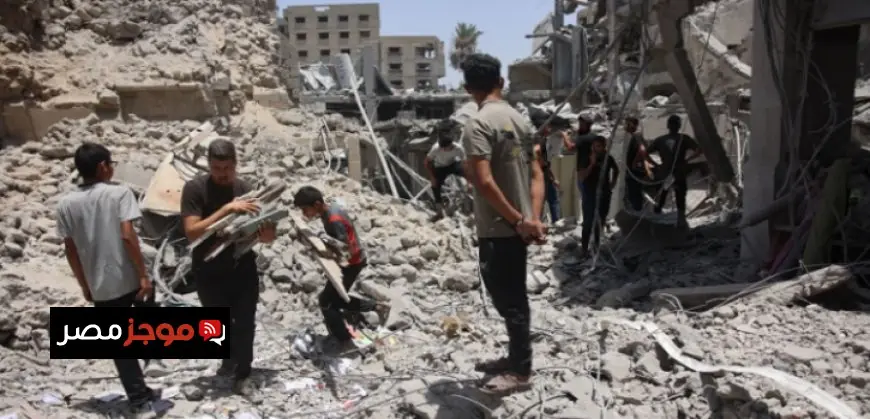 استشهاد أربعة فلسطينيين جراء قصف الاحتلال الإسرائيلي على حي الزيتون شرق مدينة غزة