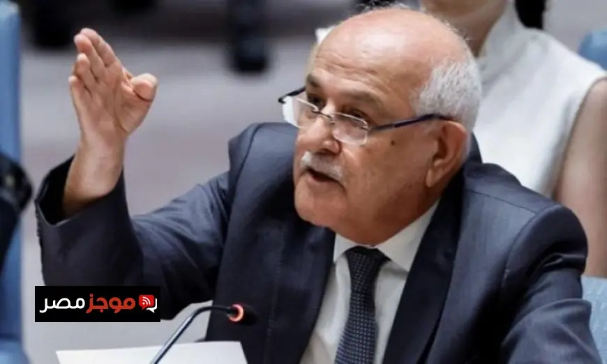 منصور يرسل رسائل هامة لمسؤولين أمميين عن عدوان الاحتلال ضد الأونروا