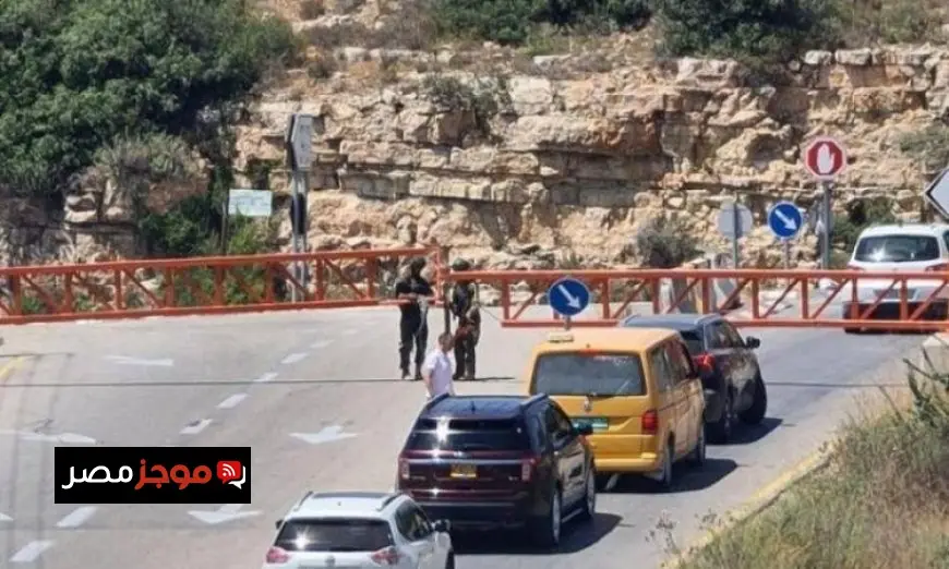 إغلاق حاجز عطارة العسكري شمال رام الله من قبل قوات الاحتلال الإسرائيلي