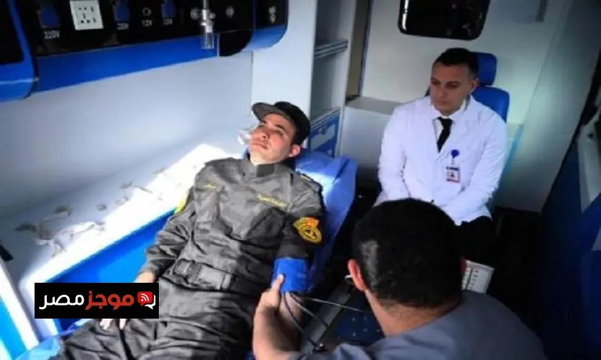 حملة تبرع بالدم ينظمها الأمن المركزي بمشاركة رجال الشرطة لتعزيز العمل الإنساني