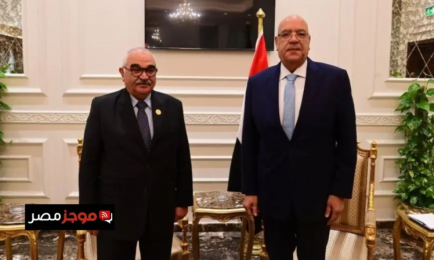 المستشار هشام بدوي يرحب برئيس هيئة قضايا الدولة بمناسبة توليه رئاسة مجلس النواب