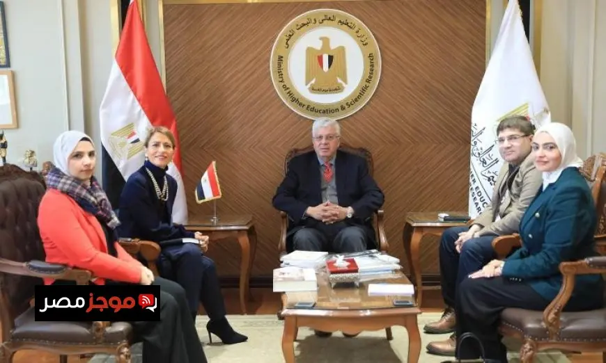 وزير التعليم العالي يقود محادثات مع مديرة مكتب اليونسكو بالقاهرة لتعزيز التعاون المشترك