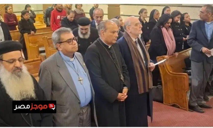 رئيس الطائفة الإنجيلية والأمين العام لكنائس الشرق الأوسط يناقشان سبل تعزيز الحوار الفعال