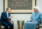 وزير الخارجية يجتمع بنظيره الإماراتي لمناقشة أحدث تطورات القضية الفلسطينية