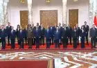 الرئيس السيسي يحتفل بتشكيل الحكومة الجديدة مع وزراء حكومة مدبولي بعد أداء اليمين