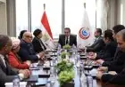 وزير الصحة يلتقي قيادات الوزارة في أول يوم عمل بعد تجديد الثقة من الرئيس