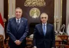 وزير العدل يرحب برئيس المحكمة الدستورية العليا في زيارة رسمية