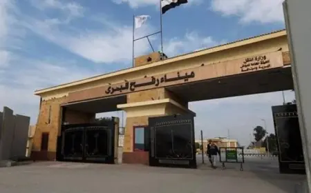 الدفعة الأولى من الفلسطينيين العائدين من مصر تصل إلى قطاع غزة