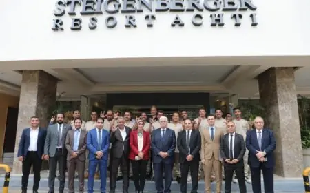 عاشور يراقب سير تنفيذ البرنامج التدريبي للطلاب ذوي الإعاقة في جامعة الأقصر