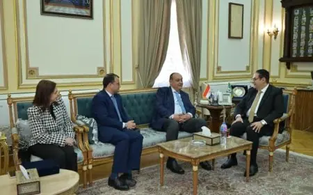 رئيس جامعة القاهرة يستقبل وفد وزارة الخارجية المصرية لتطوير التعاون في الشؤون الإفريقية