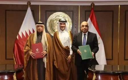 وزير العدل والنائب العام القطري يبرمان اتفاقية هامة للمساعدة القضائية لتعزيز التعاون القانوني