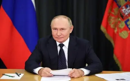 بوتين يتوقع زيادة الناتج المحلي الإجمالي لروسيا بنسبة 1 بالمئة في 2025