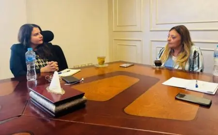 كريم تستعرض مع وكيل العلاقات الخارجية للنواب أفق دمج وتمكين ذوي الإعاقة