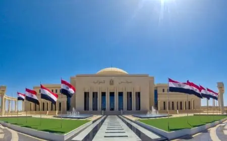 أعضاء مجلس النواب يتوافدون لعقد جلسة طارئة لمناقشة التعديل الوزاري