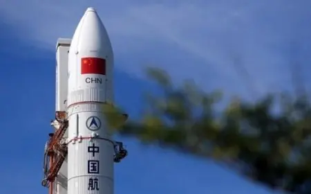 اختبار نجاح للإشعال والطيران على أول منصة إطلاق صينية لمهام مأهولة للقمر
