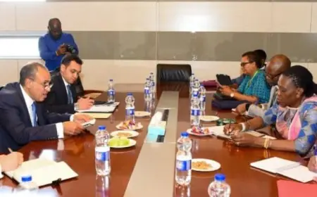 وزير الخارجية يناقش مع مفوضة الصحة الإفريقية تعزيز الأمن الصحي في القارة