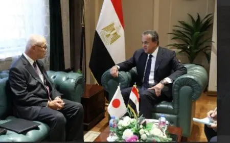 وزير الصحة يلتقي سفير اليابان لبحث إنشاء مستشفى مصري ياباني متكامل