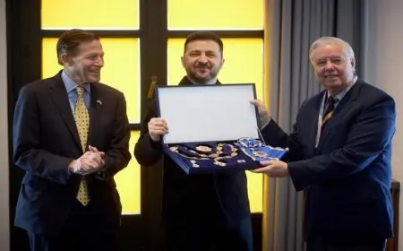 زيلينسكي يناقش مع وفد مجلس الشيوخ الأمريكي آخر المستجدات في الأزمة الأوكرانية