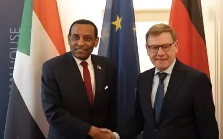 رئيس وزراء السودان يناقش مع وزير خارجية ألمانيا المستجدات السياسية والأمنية في البلاد