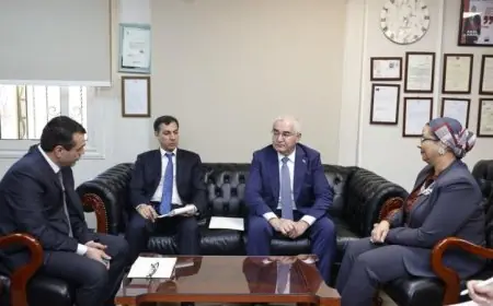 أمل عمار وسفير أذربيجان في القاهرة يستعرضان سبل تعزيز التعاون لتمكين المرأة