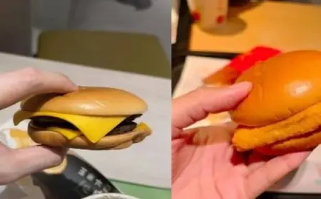 مطعم عالمي شهير في الصين يواجه انتقادات حادة بسبب تقليص حجم البرجر