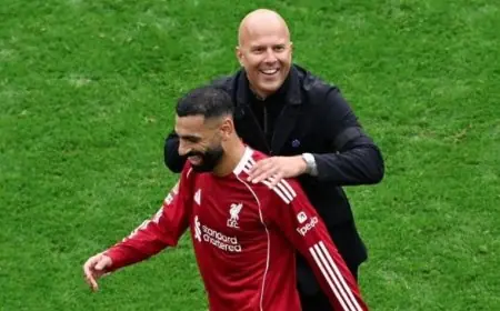 محمد صلاح قد يظهر مع ليفربول أمام بورنموث في الدوري الإنجليزي مفاجأة من سلوت