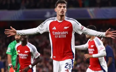 أرسنال يقترب من استعادة خدمات هافيرتز قبل مواجهة قوية ضد مانشستر يونايتد