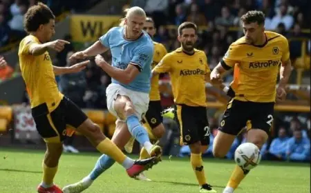 توقعات التشكيل لمباراة مانشستر سيتي ضد والفرهامبتون في الدوري الإنجليزي الممتاز