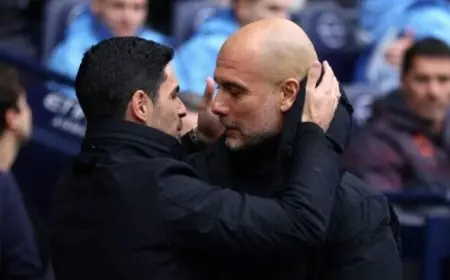 جوارديولا يثني على قوة آرسنال في الموسم الحالي ويؤكد أنهم يحققون إنجازات فريدة لا يحققها الآخرون