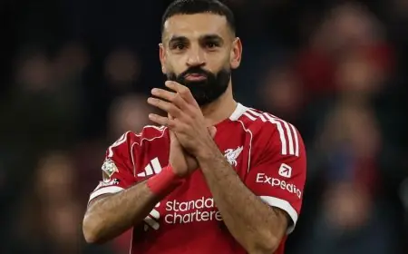 صلاح يعود للتشكيلة الأساسية مع ليفربول في الدوري بعد غياب 11 مباراة