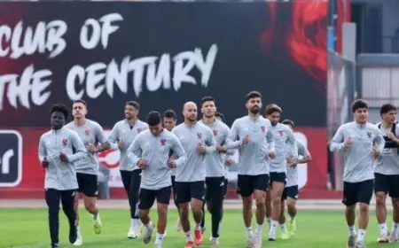 الأهلي يعزز تحضيراته لمباراة وادي دجلة في الدوري المصري الممتاز