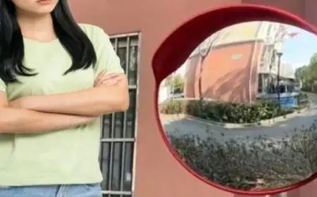 امرأة صينية تغير مرآة مرور لتعزيز طاقة المكان فتؤدي إلى سلسلة حوادث مروعة