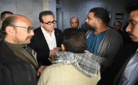 وزير الصحة يقوم بجولة غير متوقعة في مستشفى السلام التخصصي مع انطلاق شهر رمضان المبارك