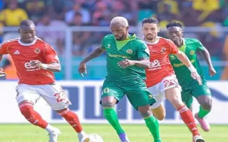 الأهلى يقترب من ربع نهائى دورى الأبطال بعد التعادل مع يانج أفريكانز فى زنجبار