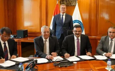 البترول توقع مذكرة تفاهم مع شركة صينية للاستثمار في الخامات التعدينية بالمثلث الذهبي