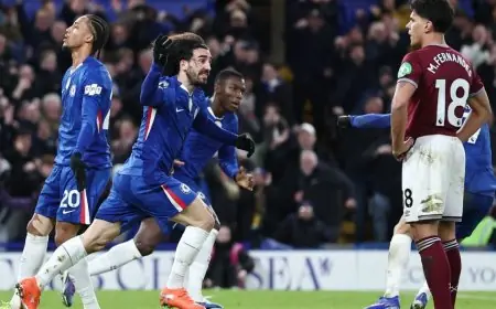 تشيلسي يحقق فوزاً مثيراً أمام وست هام بفضل ريمونتادا البدلاء