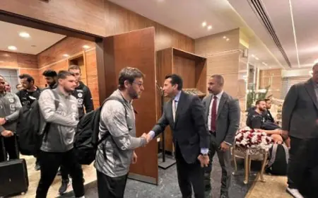 وزير الشباب والرياضة يرحب ببعثة منتخب مصر لكرة اليد بعد فوزها ببطولة أفريقيا