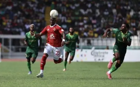 أليو ديانج ينقذ الأهلي بتسجيل هدف التعادل في مواجهة يانج أفريكانز فيديو