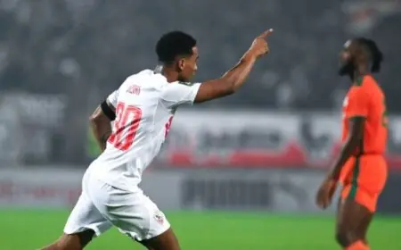 طاقم تحكيم كاميروني يقود مباراة الزمالك ضد زيسكو في الكونفدرالية الأفريقية