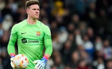 ماتيوس يحذر من كارثة شخصية بسبب غياب تير شتيجن عن كأس العالم