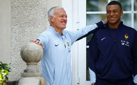 ديدييه ديشان يبرز تفاني كيليان مبابي ويؤكد أنه ليس أنانياً وأنه لا يتطلب منه الجري 11 كيلومتراً