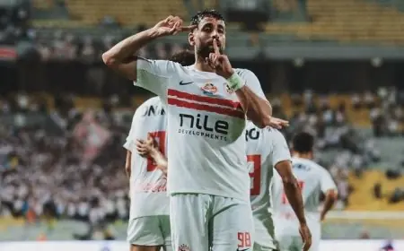 عدي الدباغ يضع الزمالك في المقدمة بتسجيل الهدف الثاني أمام كهرباء الإسماعيلية في الدوري فيديو