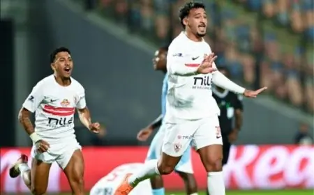 أحمد شريف يسجل الهدف الثالث للزمالك ويقهر كهرباء الإسماعيلية في الدوري المصري فيديو