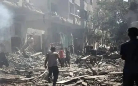 شهيدان نتيجة قصف الاحتلال وسط قطاع غزة في تصعيد جديد للأوضاع