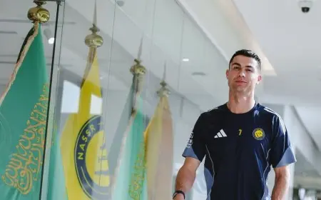 كريستيانو رونالدو يقترب من كسر رقم حمد الله في مباراة النصر ضد الاتحاد