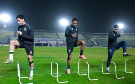 تدريبات مكثفة لمستبعدين الزمالك قبل مواجهة سموحة استعدادا لمباراة زيسكو
