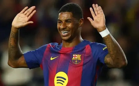 انتخابات برشلونة تحدد مصير راشفورد في الفريق