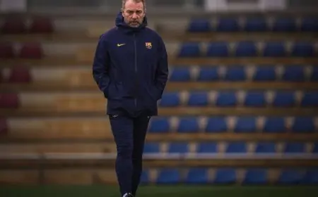 اجتماع حاسم بين هانزي فليك ولاعبي برشلونة يتضمن 3 رسائل مهمة